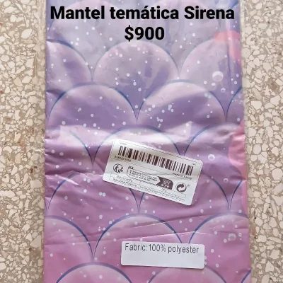 Mantel temática Sirena ‍♀️