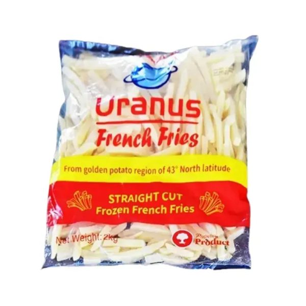 Papas prefritas uranus 2kg