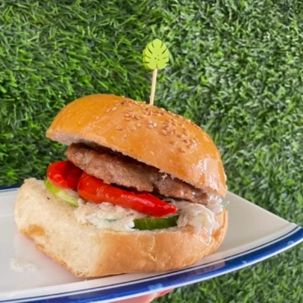 Hamburguesa natural