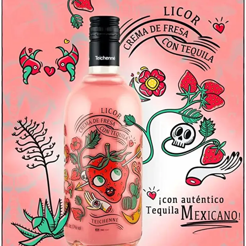 Crema de Fresa y Tequila