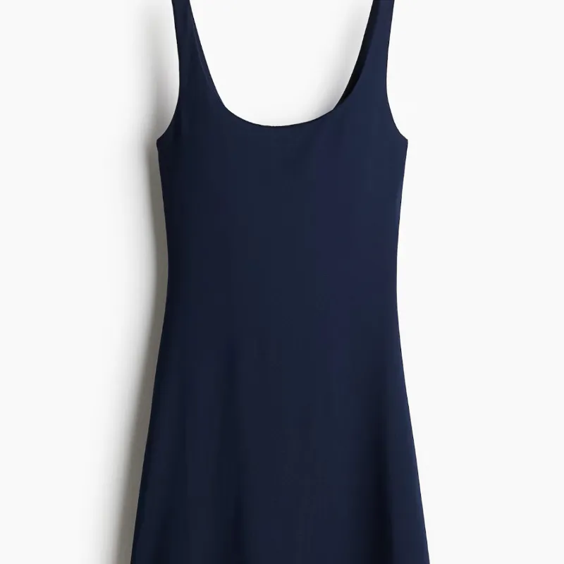 Vestido corto Microfibra H&M