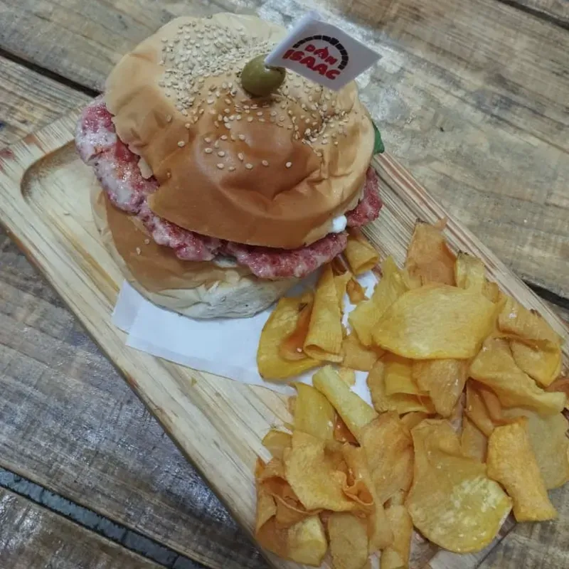 Hamburguesa natural