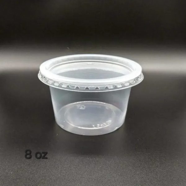 Envase circular 8 oz