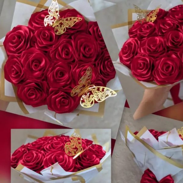 Ramos de 15 rosas eternas