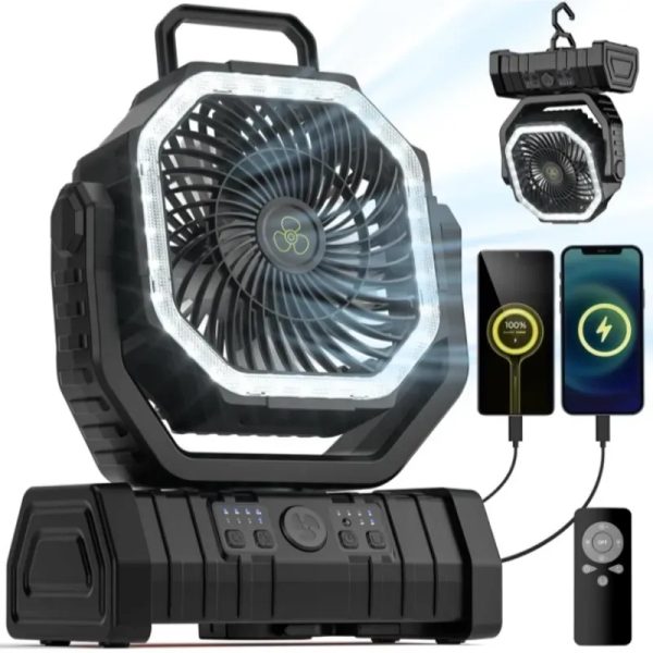 VENTILADOR RECARGABLE PORTÁTIL 20 MIL MAH (LHZ)