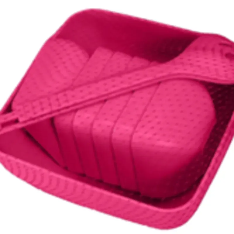 SET DE ENSALADERA CUADRADO COLORES SURTIDOS (9 PZS)