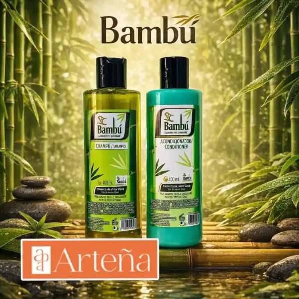 CHAMPU Y ACONDICIONADOR BAMBUCON EXTRACTO DE ALOE VERA