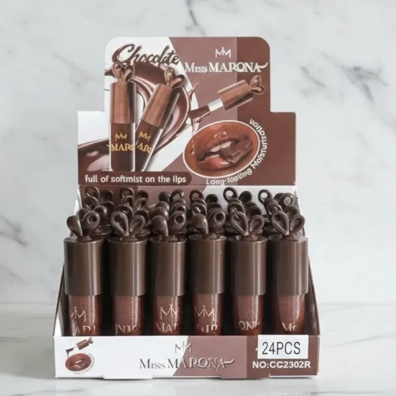 Brillo de Chocolate con aplicador gordito