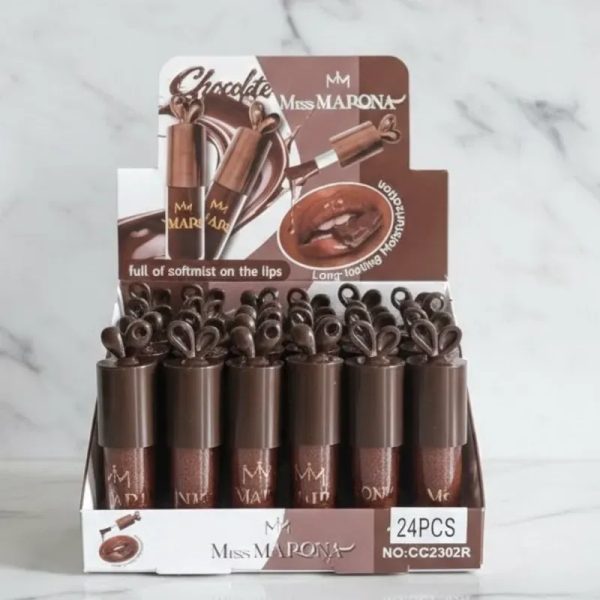 Brillo de Chocolate con aplicador gordito