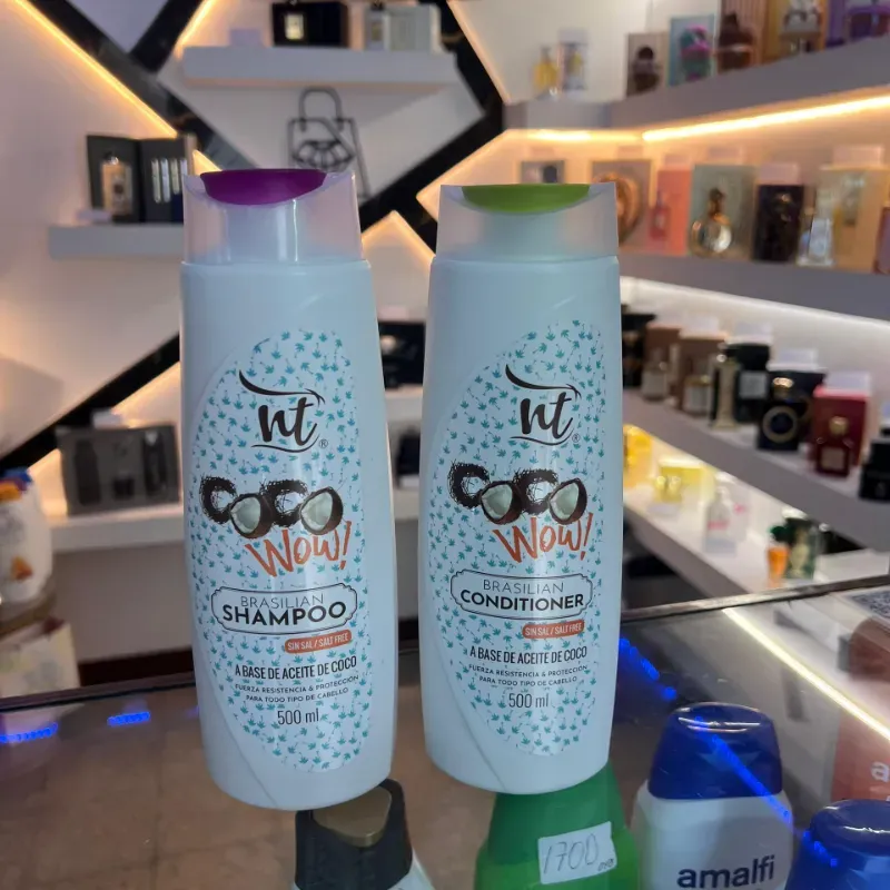 Juego de shampo y acondicionador