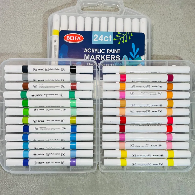 Marcadores de Acrílico 24pcs