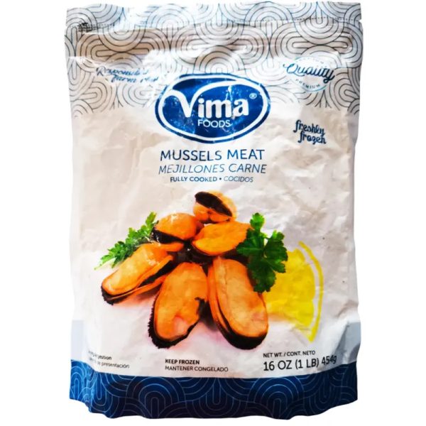 Mejillones carne 1 lb Vima