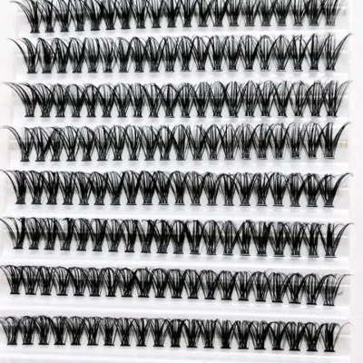 Pestañas negras individuales