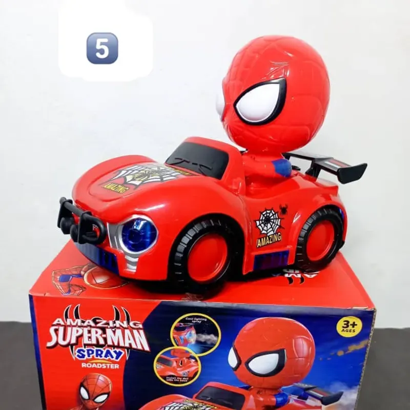 ️Spiderman en auto