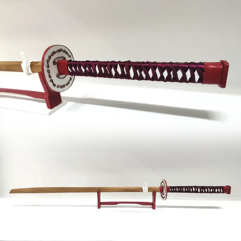 ️♥️ Katana roja + portakatanas