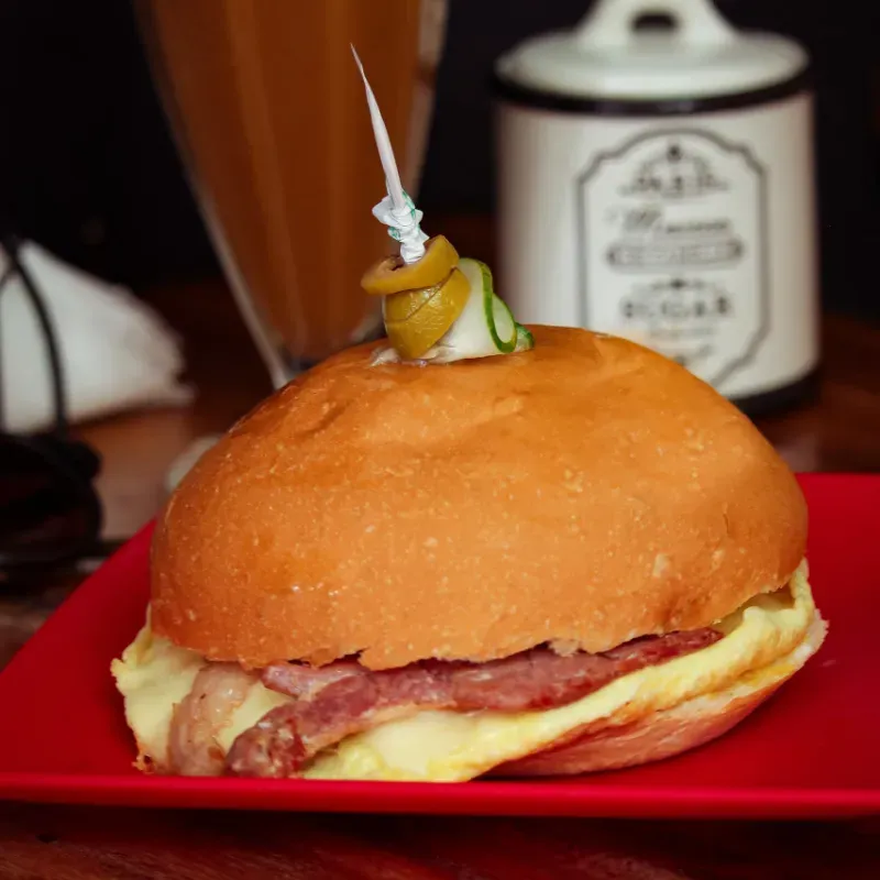 Boc Huevo con Bacon
