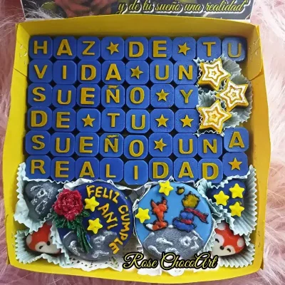  Caja de bombones temática:  El principito I