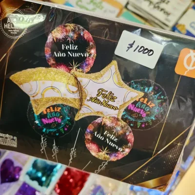 Set de 5 globos inflables