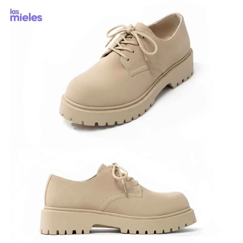 Zapatos Derby Caki