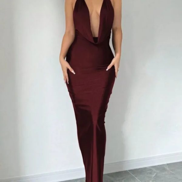 Vestido Rojo Largo