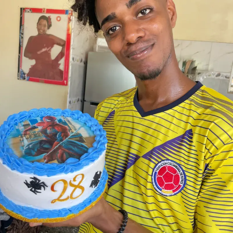 Pastel de 18 cm de diámetro