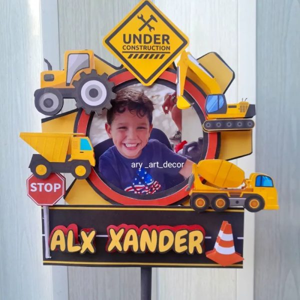Topper 3D con foto.