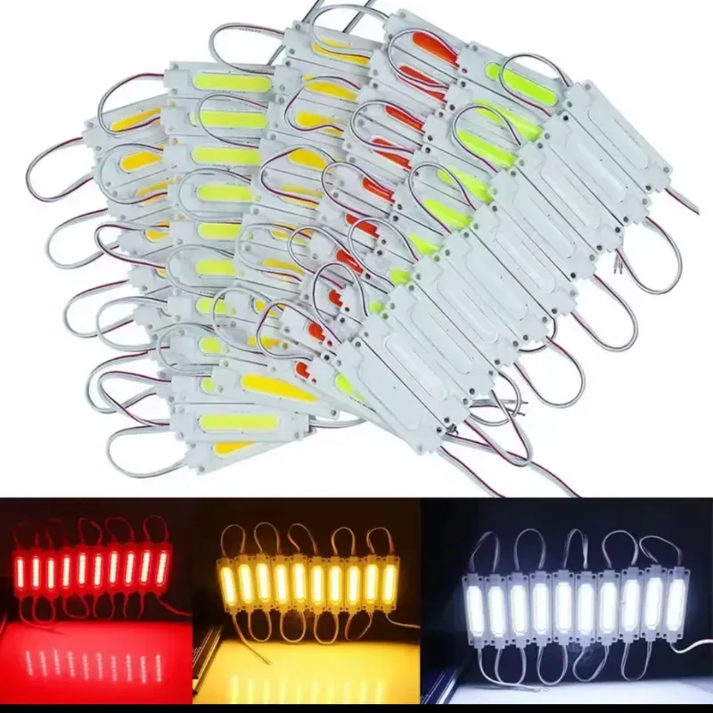 LED COB de 12V–Alta Luminosidad, Impermeable IP65 (1 Pieza)