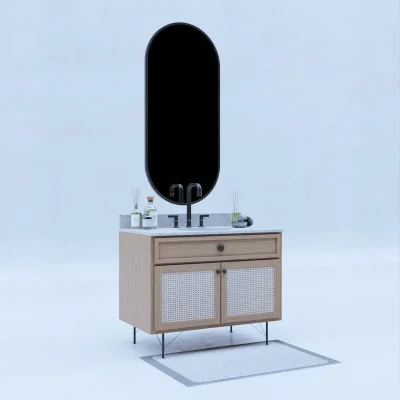 Mueble encimera para baño