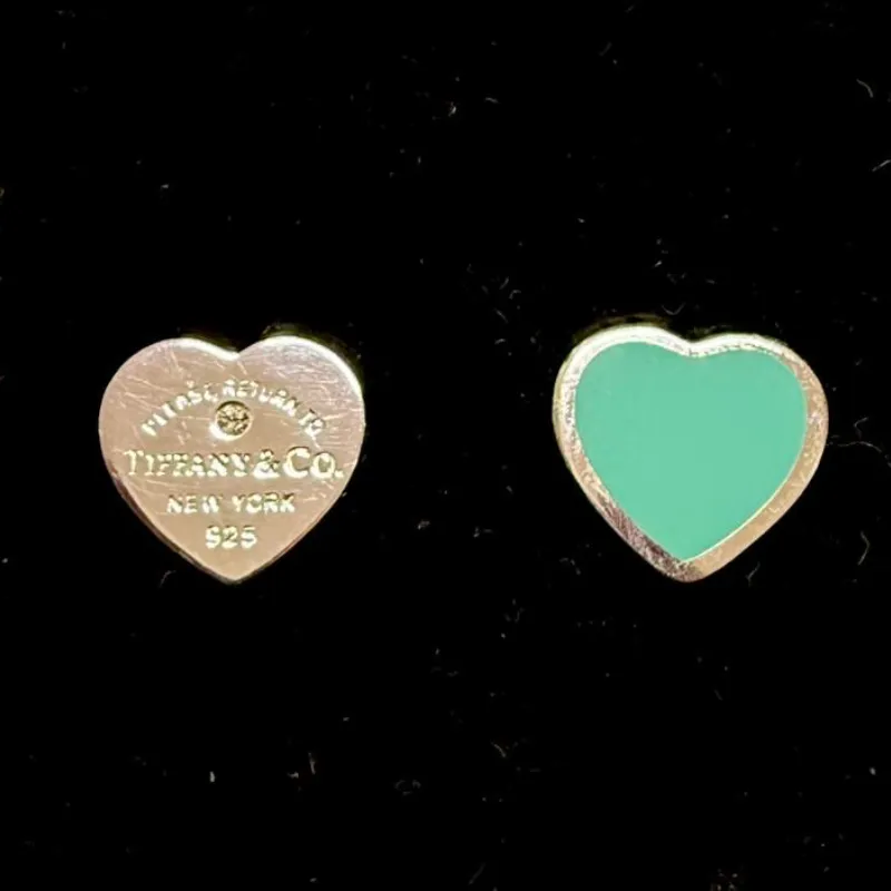 Aretes Tiffany color Verde