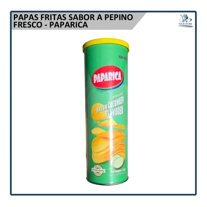 Papas Fritas Pepino - Paparica (100g)