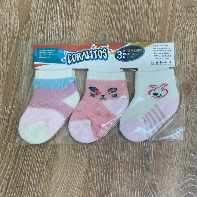 Set #3 de 3 pares de medias