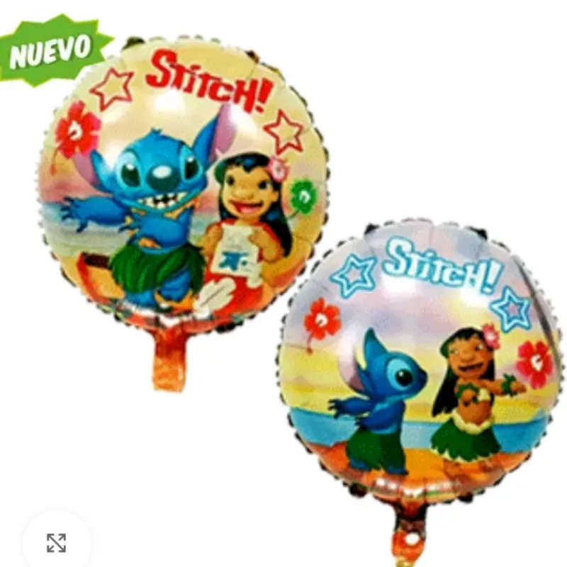 Globo Lilo y Stitch redondo 18"