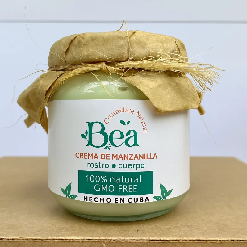 Crema de Manzanilla y Aloe Vera
