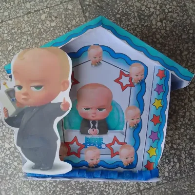 Piñata casita Bebé jefazo