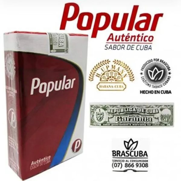 Caja de Popular Rojo