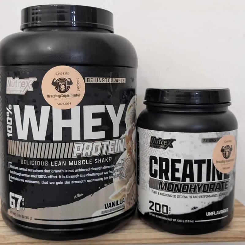 COMBO WHEY + CREATINA NUTREX
