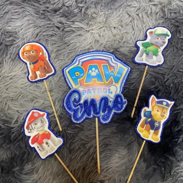 Set de Topers temática paw patrol