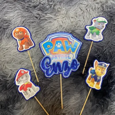 Set de Topers temática paw patrol