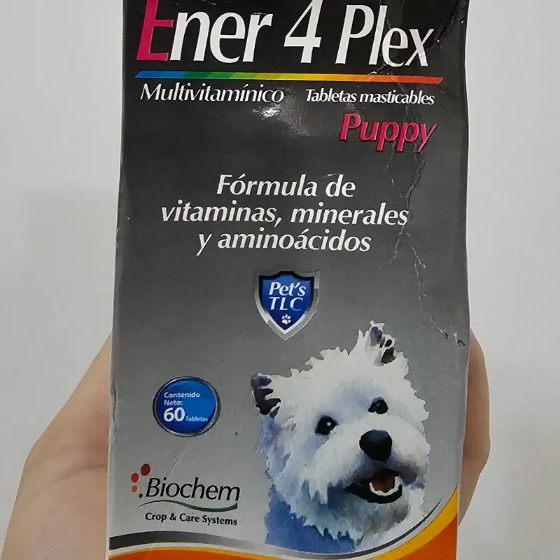 ENER 4 PLEX PUPPY 60 TABLETAS