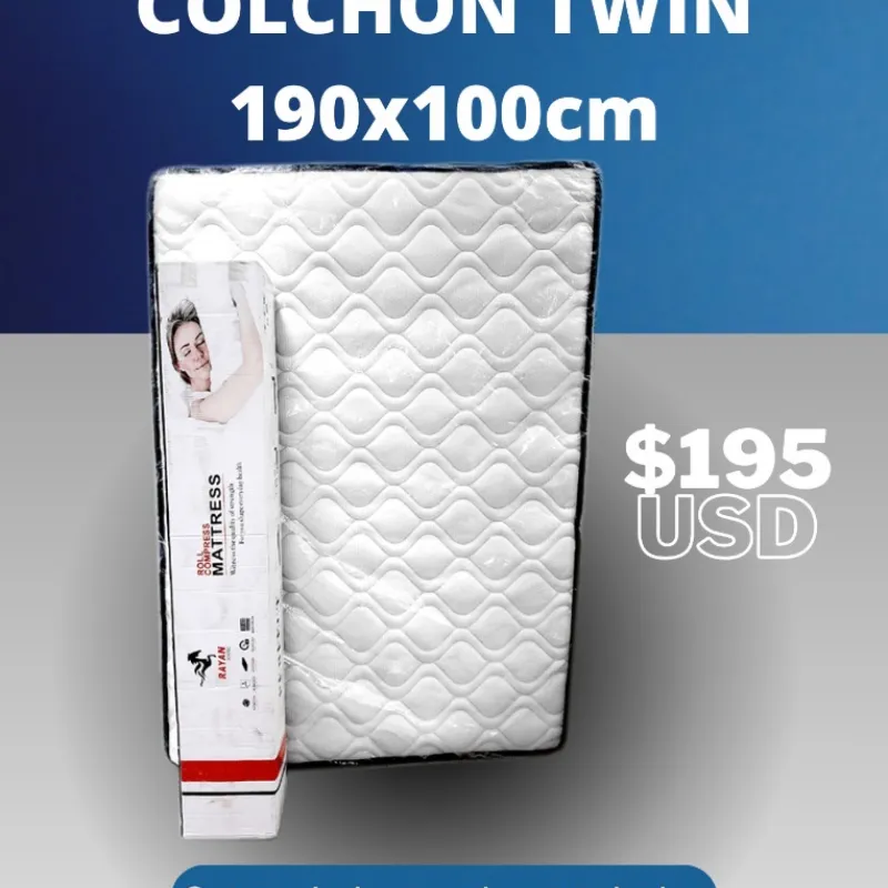 COLCHÓN TWIN 190x100cm