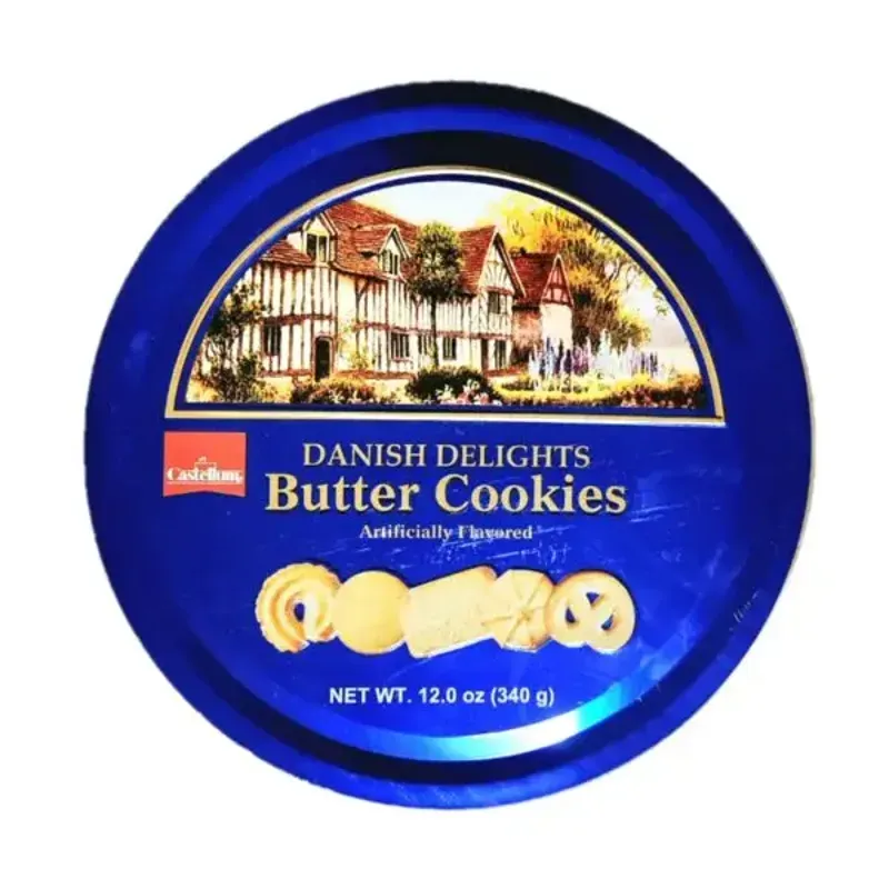 Latas de galletas butter cookies