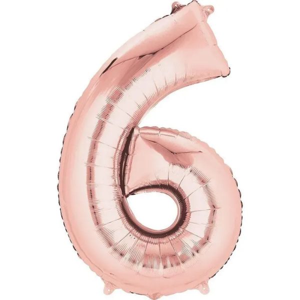 6 rosa oro 16 pulgadas