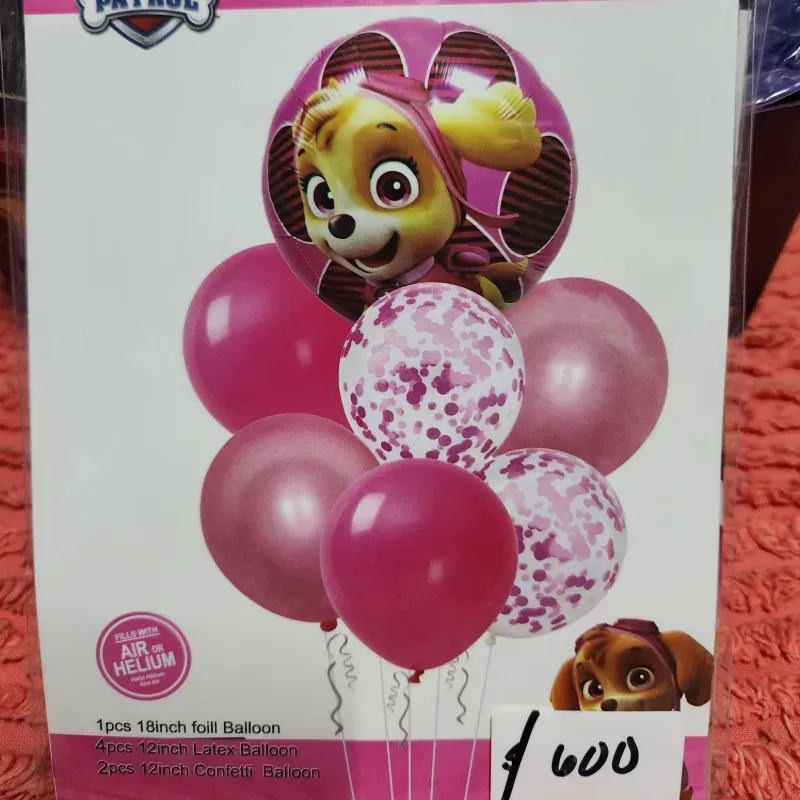 Globo metalizido con latex Sky