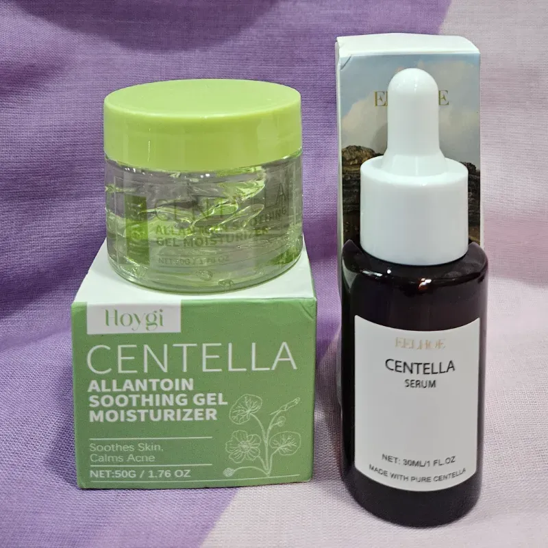 Gel para pieles grasas y sérum de Centella