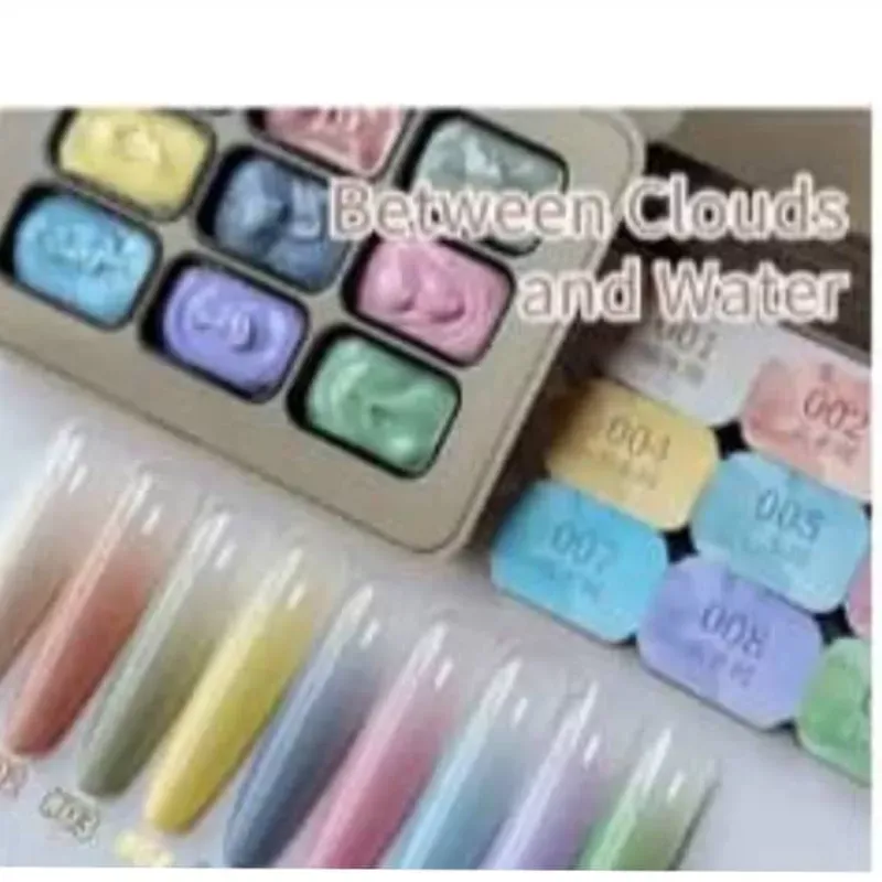 Estuche de 9 colores pintura de gel