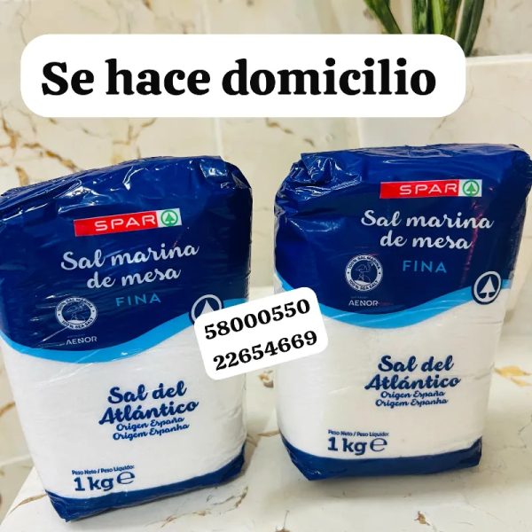 Sal fina 1 kilo sellado