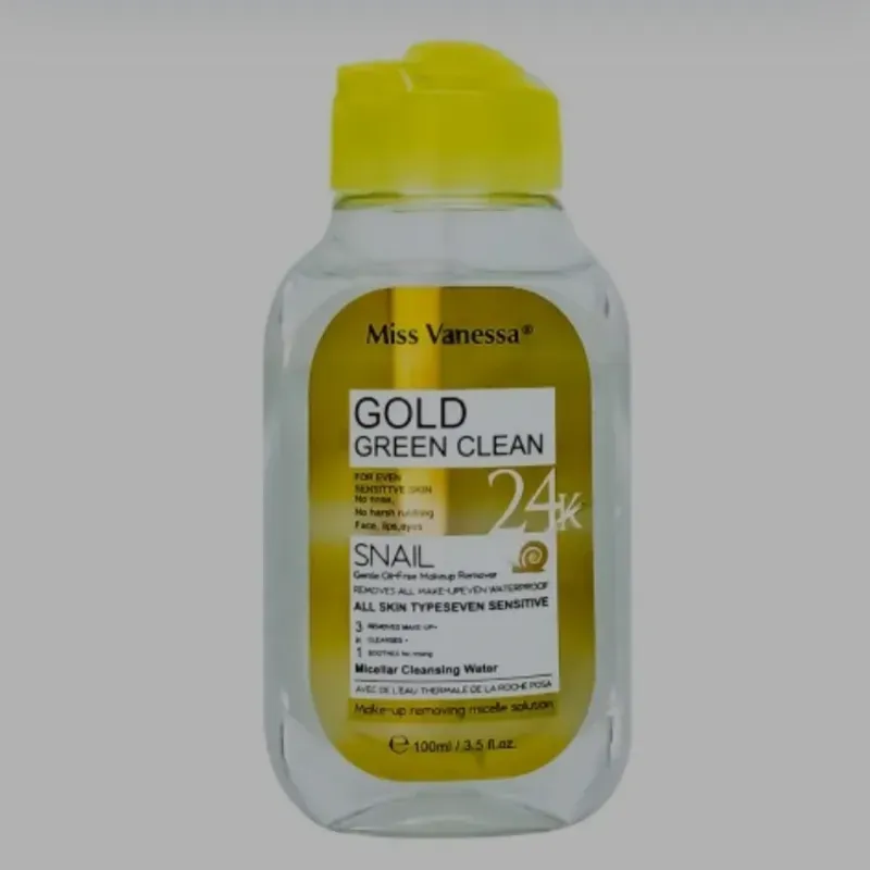 Agua Micelar Desmaquillante 24k (100ml)