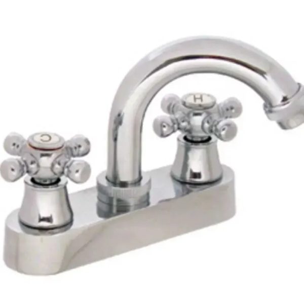 Llave mezcladora cuello corto
