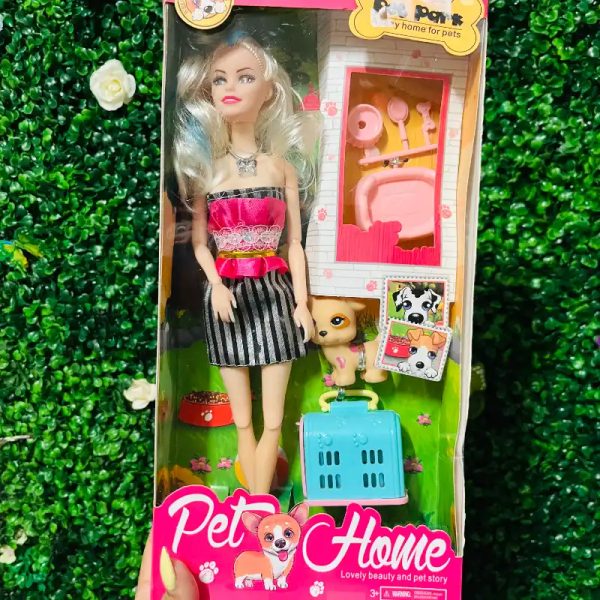 Barbi con mascota