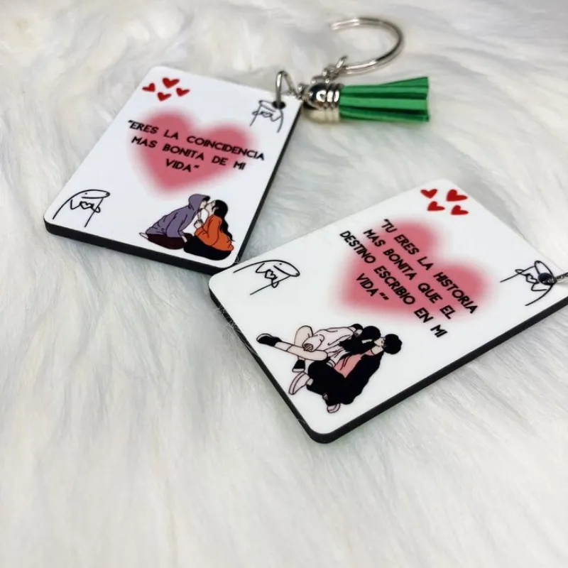 Llavero rectangular✨